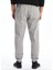 Xsıde Gri Standart Kalıp Gabardin Erkek Jogger Pantolon 4