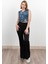 Kot Gabardin Yırtık Baskı Görünümlü Kısa Yelek 9131 4