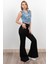 Kot Gabardin Yırtık Baskı Görünümlü Kısa Yelek 9131 3