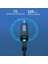 2 Li Yaka Mikrofonu 3.5 mm Jack Uyumlu Kablosuz Mikrofon 3