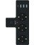 Termal Akım Korumalı 3'lü Priz, 3x Usb,1x Type-C Giriş, Siyah Renk (Kablosuz) 2