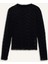 Slim Fit Dar Kesim Kayık Yaka Dantel Uzun Kollu Bluz 7
