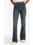 Mia Flare Fit Normal Bel Uzun Jean Yıkamalı Pantolon F5536AX25AU 4