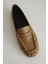 Loafer 2510 - Büzgülü Detaylı Karamel Kadın Loafer 4