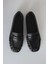 Loafer 2510 - Büzgülü Detaylı Siyah Kadın Loafer 4