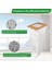Hoover Platinum Tip I Hazneli Elektrikli Süpürge Için Uyumlu 8 Paket Tip I Hepa Elektrikli Süpürge Torbası, AH10005 Parçasını Değiştirin (Yurt Dışından) 5