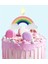 Gökkuşağı Şekilli Happy Birthday Mum 1