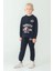 Erkek Çocuk Varsity Baskılı Alt Üst Eşofman Takımı AK7959 3