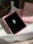 Yeşil Pembe Yaprak Desenli Murano Cam Charm 2