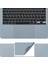 Macbook Air M4-M3-M2 15 Inç Sticker Film Koruyucu Touchpad Trackpad (15.3” Air) A2941 A3114 A3241 ile Uyumlu 1