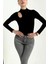 Omuz Pencere Detaylı Buzzy Kumaş Bodysuit 3