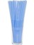 Frozen Kalın Kokteyl Buzlu İçecek Pipet - Düz - Turkuaz - 22 Cm. - 8 Mm. - 100 Adetlik Paket 3