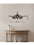 Uçak Silüeti 11 Metal Tablo Pilot - Havacı - Uçak Tutkunu 1