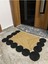 1VENEDIK Serisi Jüt, Desenli Kapı Önü, Paspası, Banyo Paspası, Balkon Paspası / Hediyelik, Ev Eşyası. 1