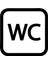 Wc Amblemi Oto Özel Yeni Sticker Siyah 15 x 15 cm 1