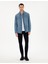 Erkek Mavi Comfort Fit Uzun Kollu Jean Gömlek 50292072-VR036 4