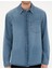 Erkek Mavi Comfort Fit Uzun Kollu Jean Gömlek 50292072-VR036 6
