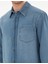 Erkek Mavi Comfort Fit Uzun Kollu Jean Gömlek 50292072-VR036 7