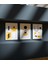 Duvar Tablosu Çerçeve Görünümlü Mutfak Tabloları 3 Lü Tablo Premium Kalite Modern Tablo Bohem Tablo 1