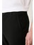 Erkek Siyah Beli Lastikli Bi-Stretch Chino Slim Fit Pantolon B003033 7