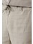 Erkek Gri Beli Lastikli %100 Keten Assos Relaxed Fit Şort A41Y3710 7
