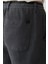 Erkek Antrasit Beli Lastikli %100 Keten Assos Relaxed Fit Şort A41Y3710 8