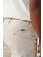 Erkek Bej Yandan Cepli Esnek Kumaşlı Gofreli Pamuklu Lightweight Relaxed Fit Pantolon A41Y3202 7