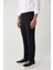 Erkek Siyah Yandan Cepli Su İtici Bi-Stretch Slim Fit Pantolon A41Y3230 3