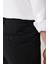 Erkek Siyah Yandan Cepli Su İtici Bi-Stretch Slim Fit Pantolon A41Y3230 7