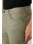 Erkek Haki Klasik Bel 5 Cep Slim Fit Pantolon A41Y3071 6