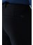 Erkek Lacivert Carrot Fit Diyagonal Desenli Örme Chino Pantolon A32y3061 8