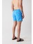 Erkek Mavi Hızlı Kuruyan Baskılı Deniz Şortu A31y3809 7