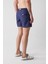 Erkek Lacivert Hızlı Kuruyan Baskılı Deniz Şortu A31y3802 7