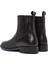 Kadın Siyah Deri Chelsea Bot 25AFD160118 6