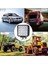 4 Adet 16 LED Off Road Kare Çalışma Lambası Sis Lambası Projektör Gündüz Farı 48 Watt 3