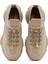 Zero Kadın Bej Bağcıklı Taş Detaylı Kumaş Sneaker 25AFD43026F 7