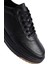 Erkek Siyah Bağcıklı Kalın Tabanlı Deri Sneaker 25WFD660118 9