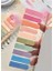 Hayal Sepeti 10 Renkli Cetvelli Mavi Pembe Tonları Şeffaf Pet Indeks / Index Sticker / Postit / Post-It 4