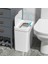 Çöp Kutusu Temassız Sensörlü Çöp Kutusu Mutfak ve Banyo Dar Alan Çöp Kutusu Ev Temizlik Malzemeleri Beyaz (Yurt Dışından) 5