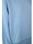 Mavi Oversize Kapüşonlu Aktif Sweatshirt 9