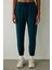 Koyu Yeşil Silky Feel Oversize Fermuarlı Sweatshirt 4