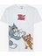 Erkek Tom&jerry Slogan Baskılı Kısa Kollu Pijama Takımı 2