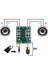 Minyatür Dijital Güç Amplikatör Devresi 2*3W Class D PAM8403 Power Amplifier Board 2.5~5V 5