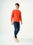 Regular Fit Turuncu Erkek Sweatshirt LF2034268 2