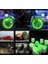 4 Adet Sibop Kapağı Fosforlu Floresan LED Pilsiz Araba Motorsiklet Bisiklet Lastik Sibop Kapağı 1