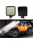 Off Road Sis Farı - Lamba 16 LED Kare Çalışma Lambası 2 Adet 5