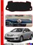 Toyota Corolla Torpido Koruma Halısı 2012-2019 Modele Özel Üretim - Kırmızı Kenar 1