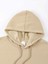 Replay Baskılı Kapüşonlu Cepli Pamuklu Bej Sweatshirt 3