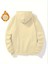 Gta San Andreas Baskılı Kapüşonlu Cepli Içi Yünlü Bej Sweatshirt 2