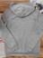 Gooroe Geoaeg Baskılı Kapüşonlu Cepli Içi Yünlü Gri Sweatshirt 2